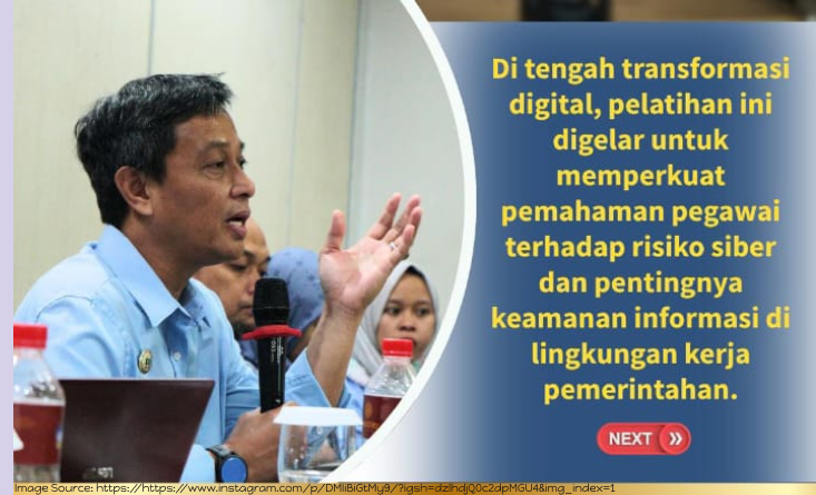Training Awareness Keamanan Informasi
